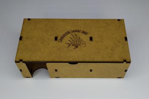 pudełko na karty Talisman Magia I Miecz Insert Funkcjonalny LeszczyQ Laser Cut