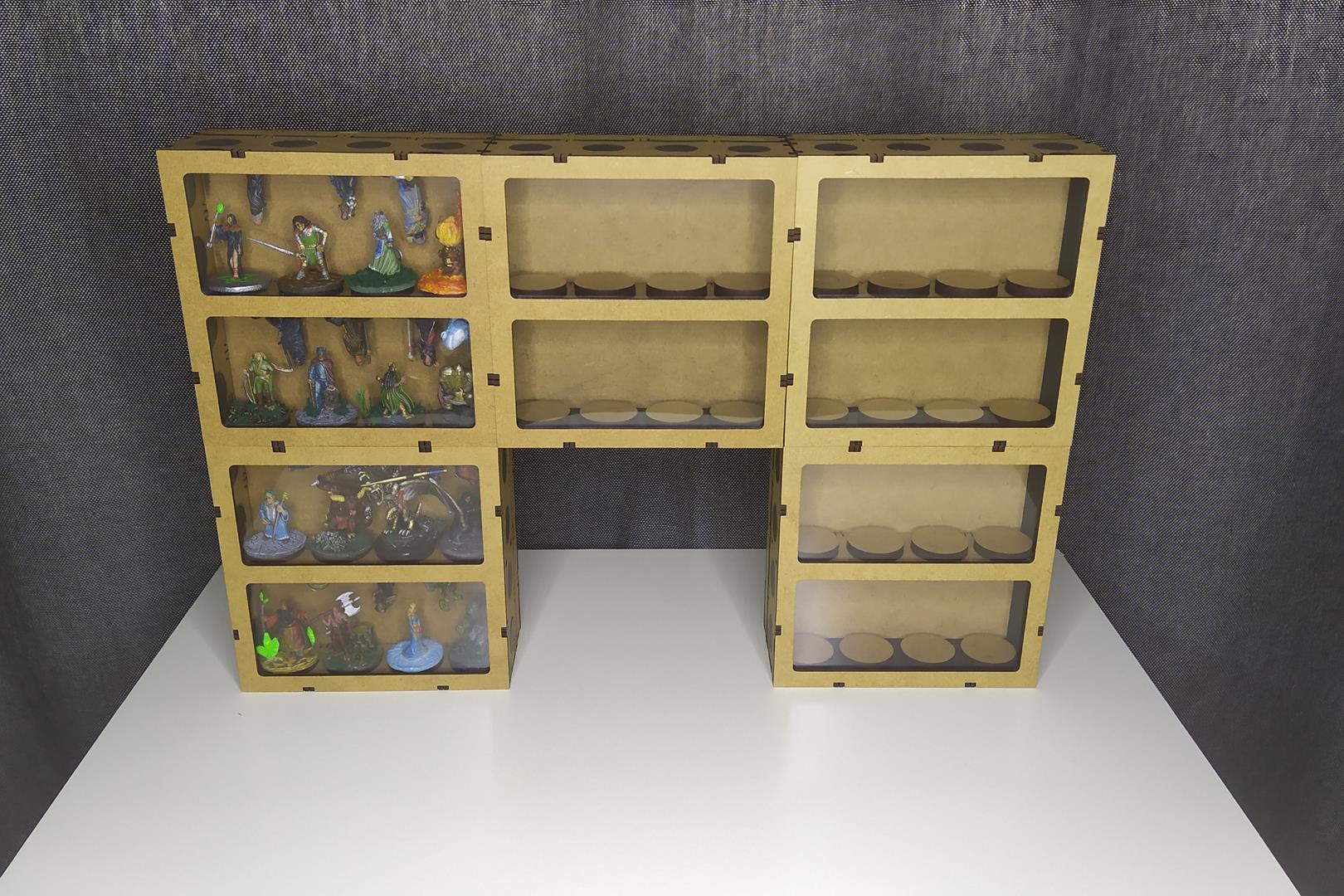 pudełko na figurki gablotka Talisman Magia I Miecz Insert Funkcjonalny LeszczyQ Laser Cut