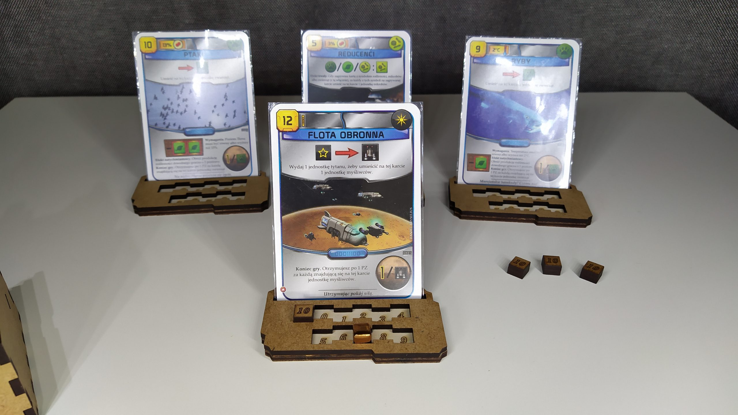 Terraformacja Marsa Kumulator Zasobów LeszczyQ Laser Cut